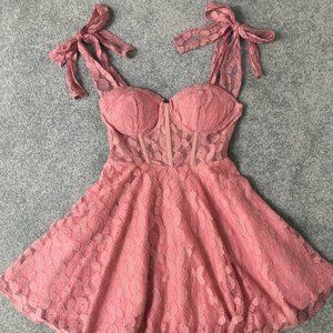 Lace Corset Dress Free Shipping
